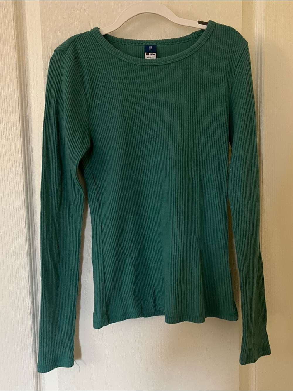 2/$20 Old Navy Ribbed Crewneck longsleeve- Teal